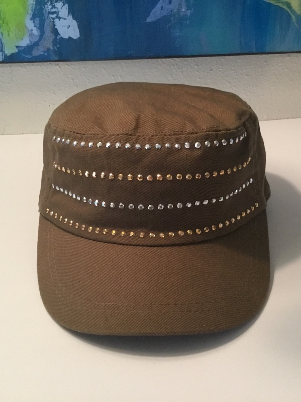 PUGS Cadet Olive green hat NWOT
